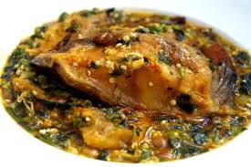 Sea Food Okro soup with Catfish 